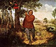 Pieter Bruegel the Elder Peasant and the Nest Robber oil painting